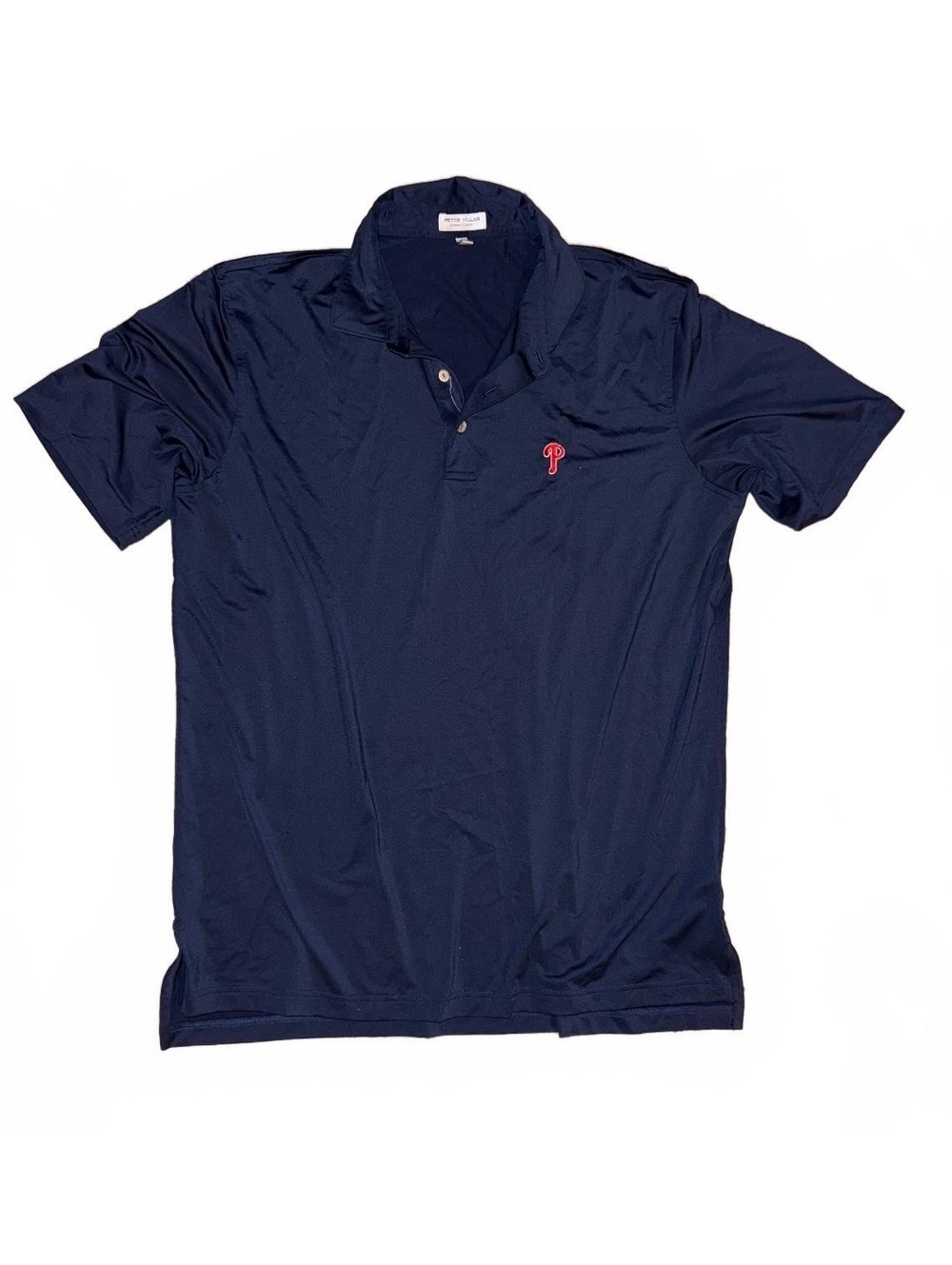 Peter Millar Summer Comfort Philadelphia Phillies Polo Men’s Large Navy